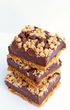 Fudge Toffee Bars