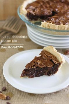 Fudgy Chocolate Pecan Pie