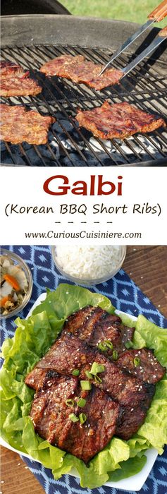 Galbi (Korean BBQ Short Ribs