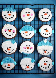 Galletas de Snowman