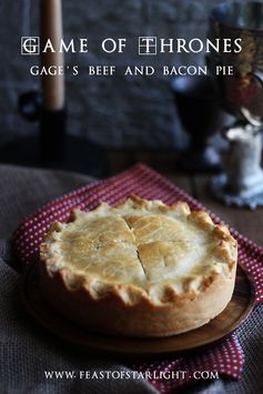 Game of Thrones: Beef and Bacon Pie