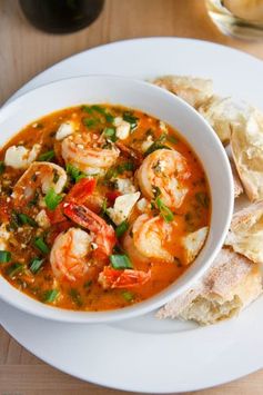 Garides Tourkolimano (Greek Shrimp