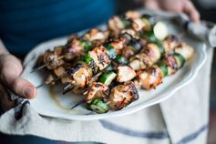 Garlic-Amino Chicken Kebabs