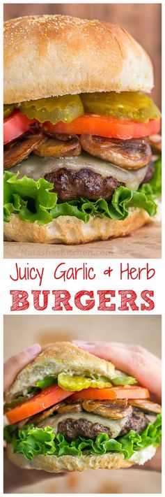 Garlic and Herb Burger