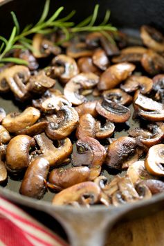 Garlic Butter Sautéed Mushrooms