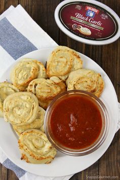 Garlic Chicken Pinwheels