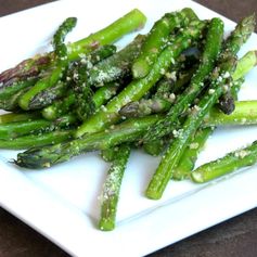 Garlic Parmesan Baked Asparagus