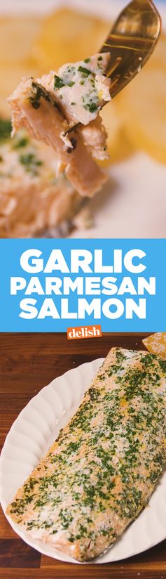 Garlic Parmesan Salmon