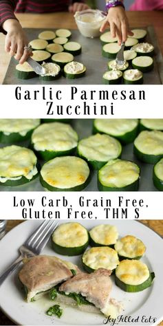 Garlic Parmesan Zucchini