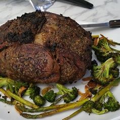 Garlic Prime Rib