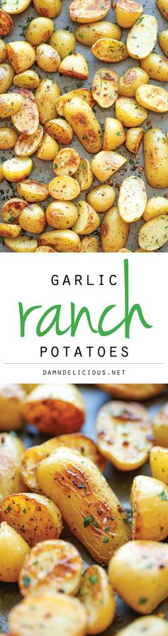 Garlic Ranch Potatoes