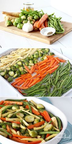 Garlic Roasted Vegetables