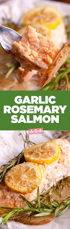 Garlic Rosemary Salmon