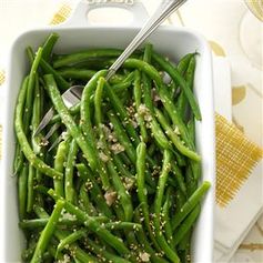 Garlic-Sesame Green Beans