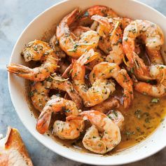 Garlicky Shrimp Scampi