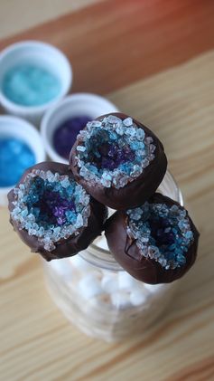 Geode Cake Pops