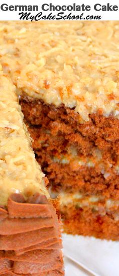 German Chocolate Cake (A Scratch