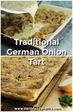 German Onion Tart – Zwiebel Kuchen