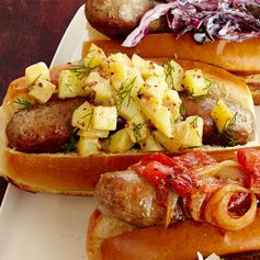 German Potato Salad Brats