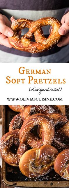 German Soft Pretzels (Laugenbrezel