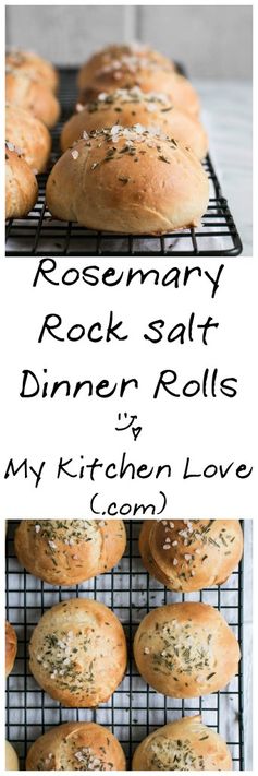 Get Dinner Rolling – Rosemary Rock Salt Dinner Rolls