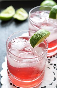 Gin Raspberry Fizz