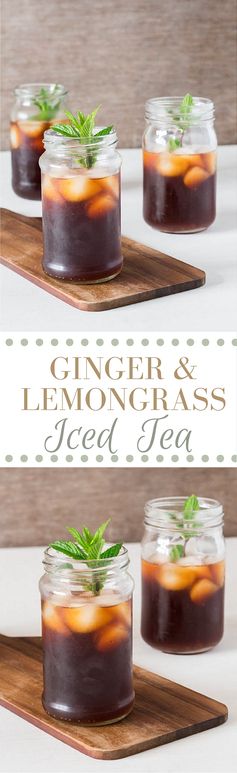 Ginger and Lemongrass Iced Tea - Sierra Leone Flavours
