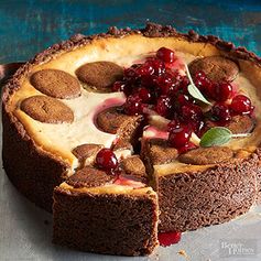 Ginger-Cider Cheesecake