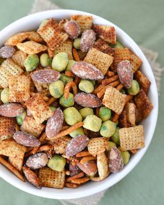 Ginger Wasabi Snack Mix