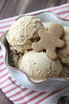 Gingerbread Cookie Crunch Ice Cream