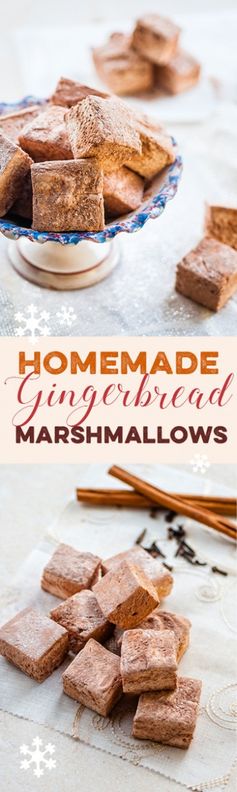 Gingerbread marshmallows