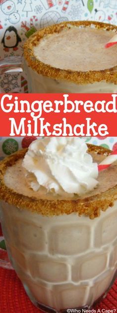 Gingerbread Milkshake