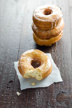 Gingerbread Spice Tea Glazed Donuts