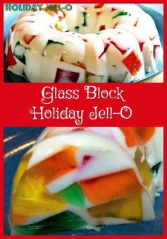 Glass Block Holiday Jell-O