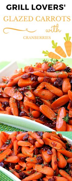 Glazed Carrots with Cranberries Recipe (Ready in about 5 minutes | Servings 6