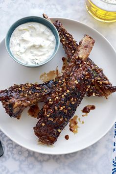 Glazed Lamb Ribs