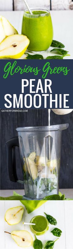 Glorious Greens Pear Smoothie