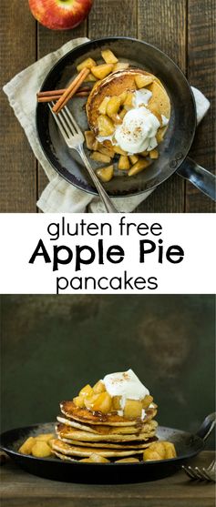 Gluten Free Apple Pie Pancakes