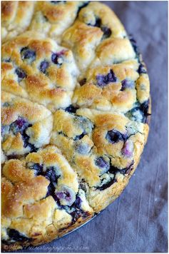 Gluten Free Blueberry Morning Biscuits