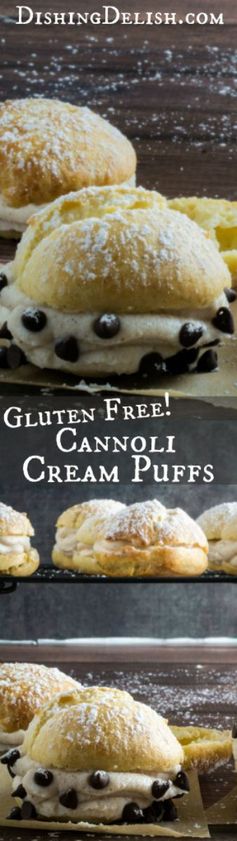 Gluten Free Cannoli Cream Puff Pastry