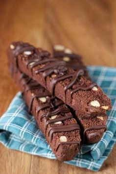 Gluten Free Chocolate Biscotti