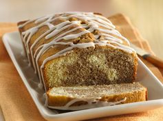 Gluten-Free Cinnamon Roll Pound Cake with Vanilla Drizzle