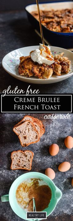 Gluten Free Creme Brulee French Toast Casserole