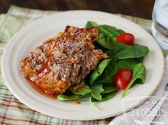 Gluten Free Dairy Free BBQ Meatloaf