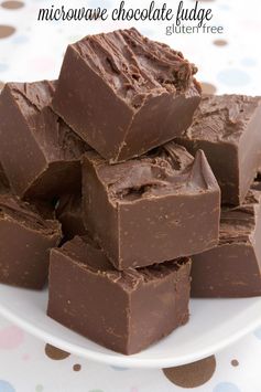 Gluten Free Microwave Chocolate Fudge