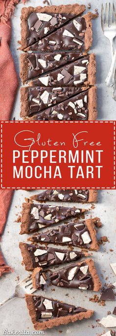 Gluten-Free Peppermint Mocha Tart