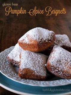 Gluten Free Pumpkin Spice Beignets