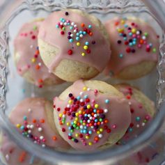 Gluten Free Ricotta Cookies with Glaze