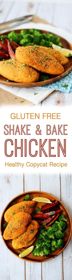 Gluten Free Shake and Bake Chicken | Healthy Copycat