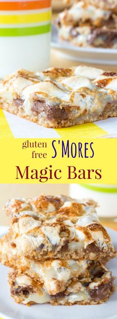 Gluten Free S'Mores Magic Bars